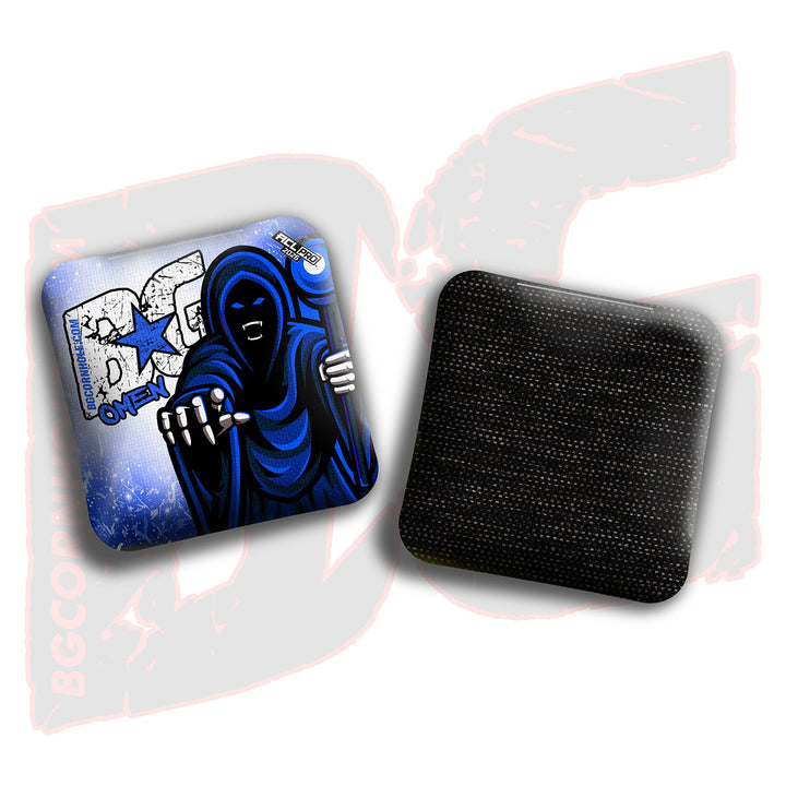 2026 BG Omen "OG Reaper" - ACL Pro Stamped Cornhole Bags - SET OF 4 BAGS