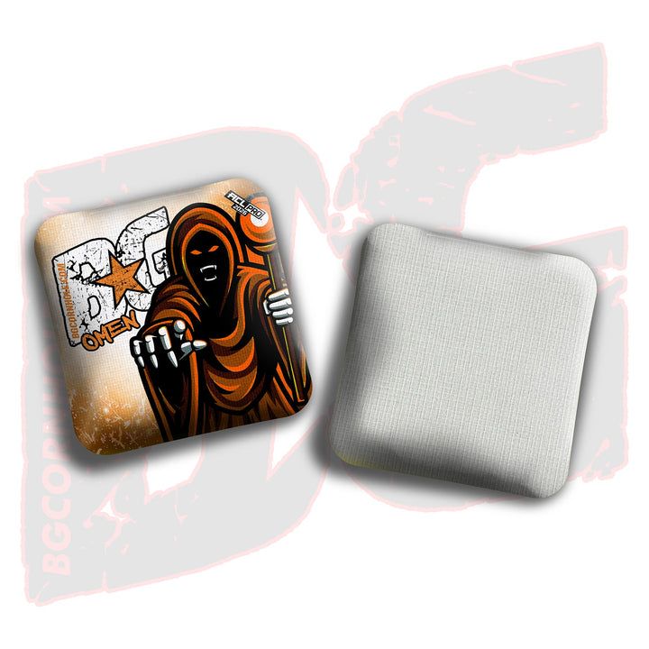 2026 BG Omen "OG Reaper" - ACL Pro Stamped Cornhole Bags - SET OF 4 BAGS