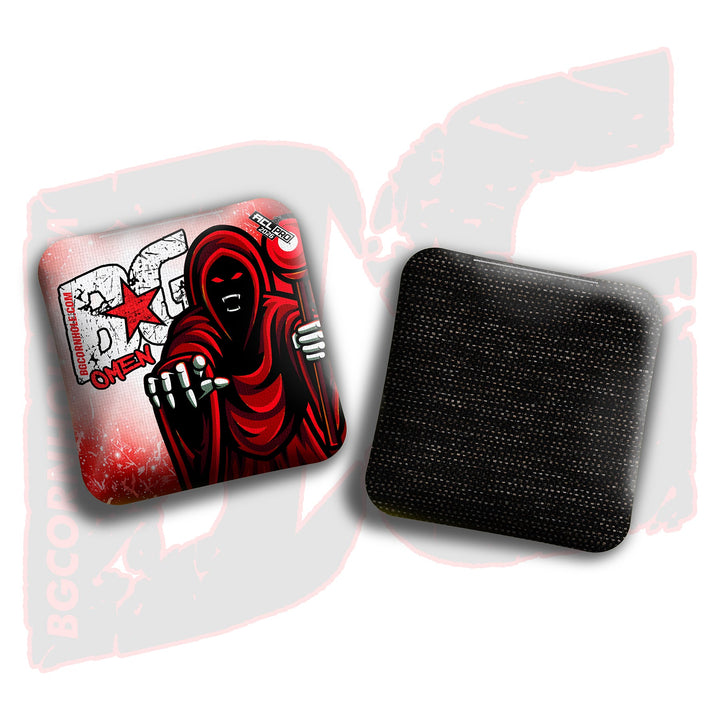 2026 BG Omen "OG Reaper" - ACL Pro Stamped Cornhole Bags - SET OF 4 BAGS