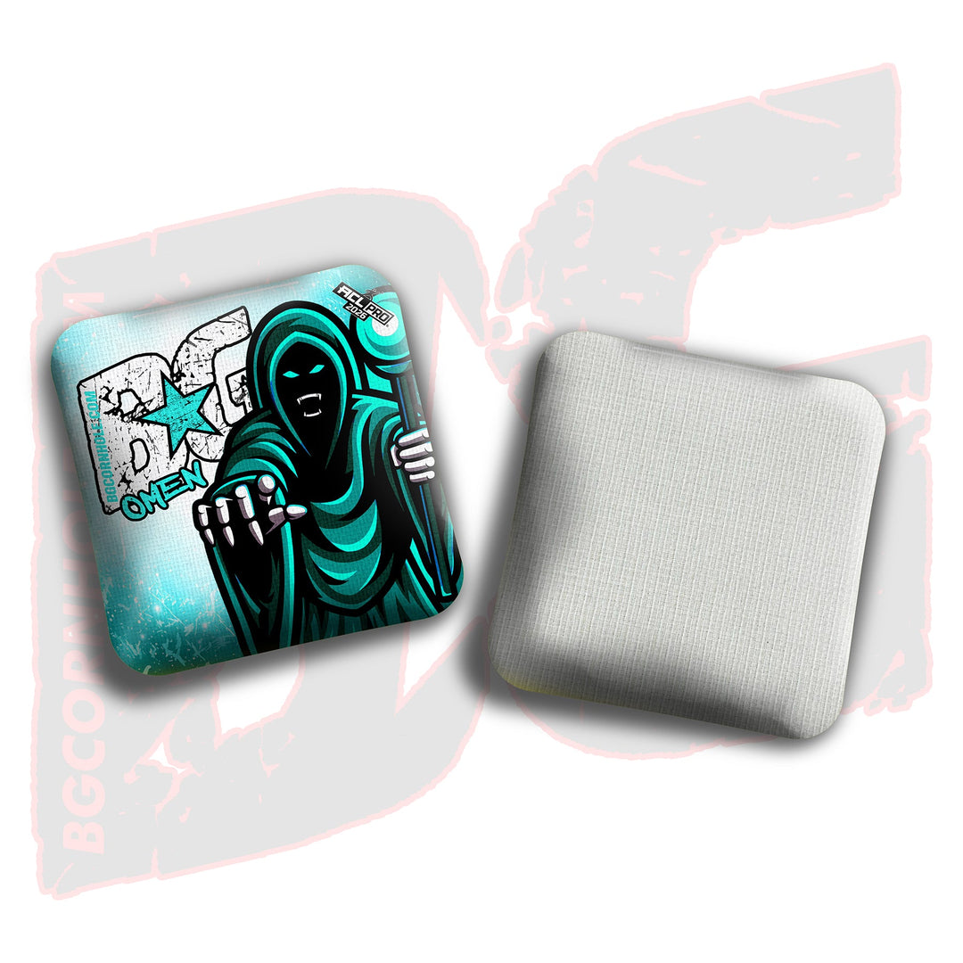 2026 BG Omen "OG Reaper" - ACL Pro Stamped Cornhole Bags - SET OF 4 BAGS