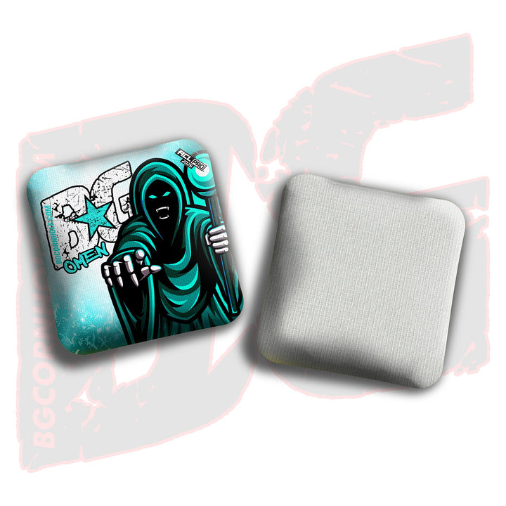 2026 BG Omen "OG Reaper" - ACL Pro Stamped Cornhole Bags - SET OF 4 BAGS