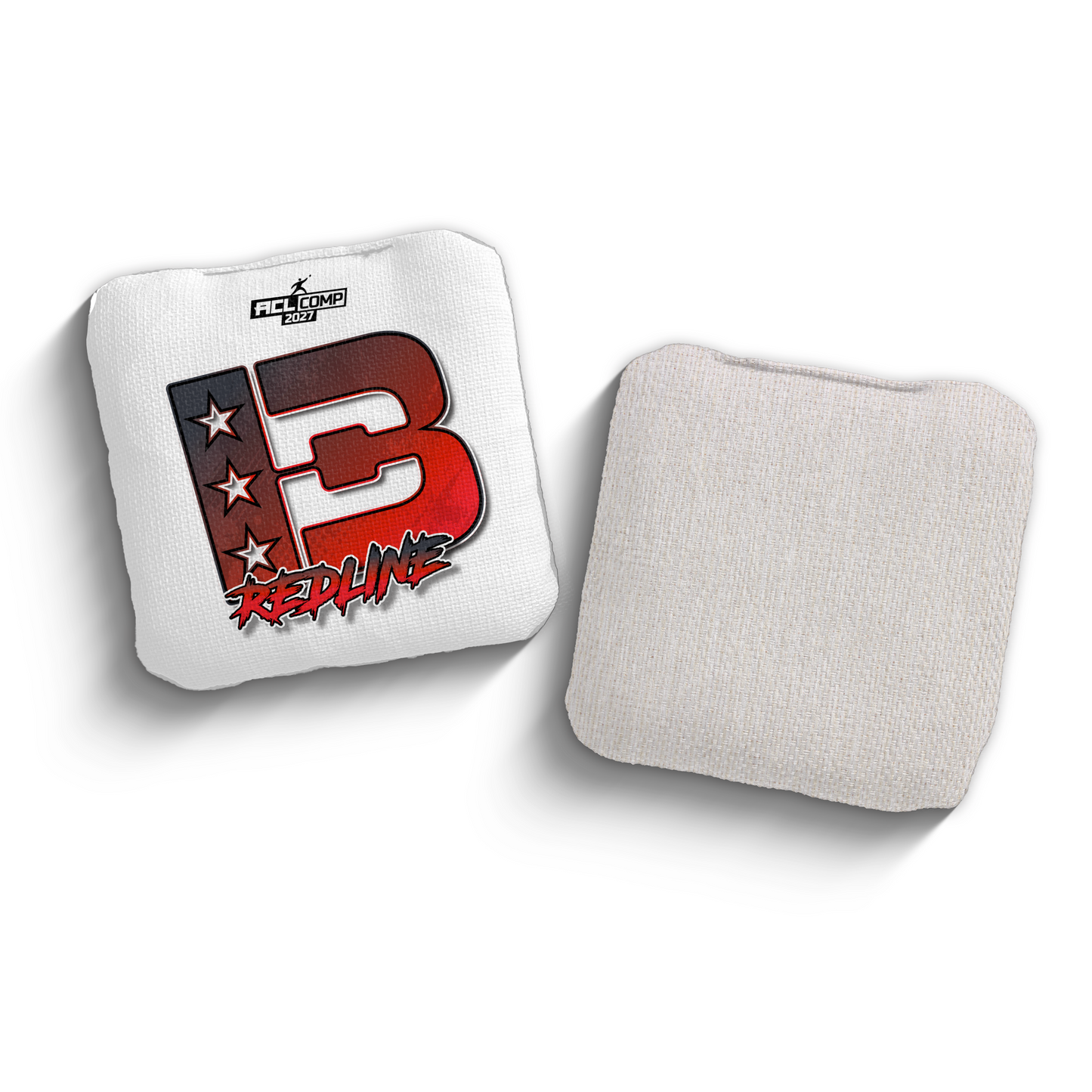 2027 Brotherhood Cornhole Redline Broadcast Edition ACL Comp Stamped Cornhole Bags
