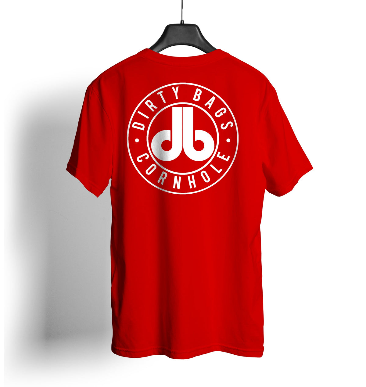 Cornhole Shirt - Red and white