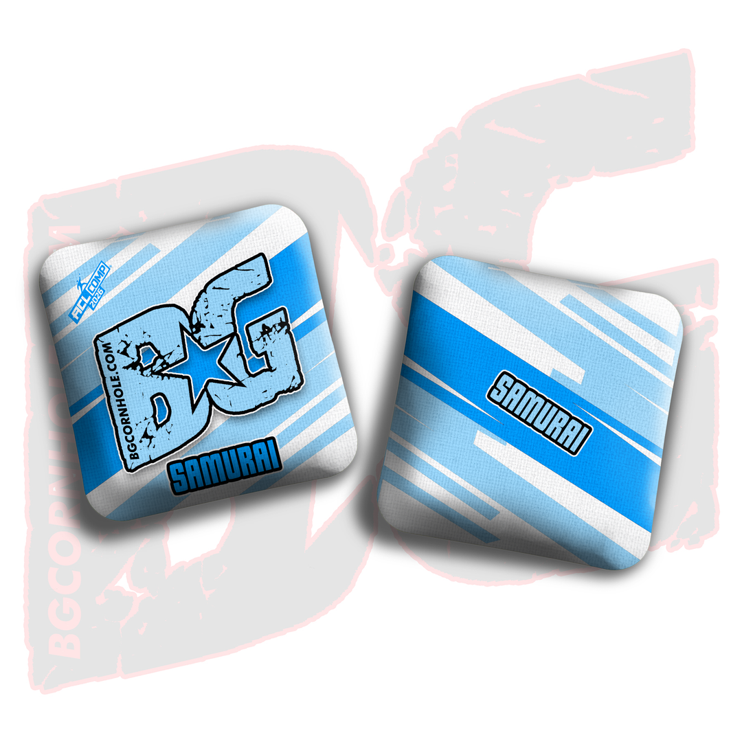 2026 BG Multiple Bag Models - "Slash" - ACL Comp Stamped Cornhole Bags - SET OF 4 BAGS