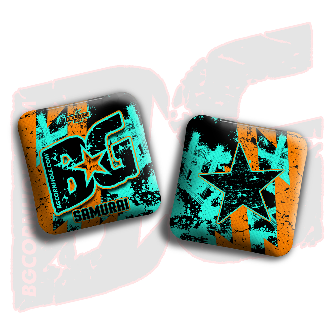 2026 BG Multiple Bag Models - "Bolt" - ACL Comp Stamped Cornhole Bags - SET OF 4 BAGS