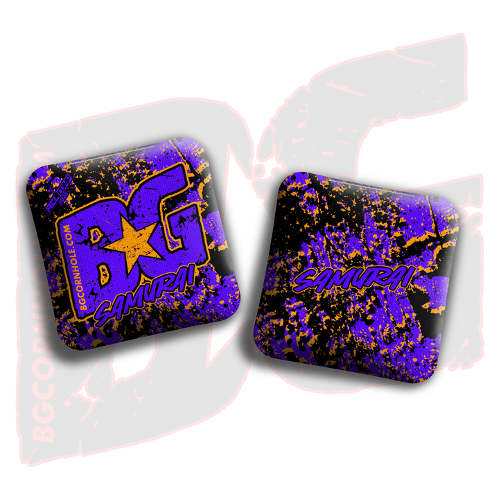 2026 BG Multiple Bag Models - "Grungy" - ACL Comp Stamped Cornhole Bags - SET OF 4 BAGS