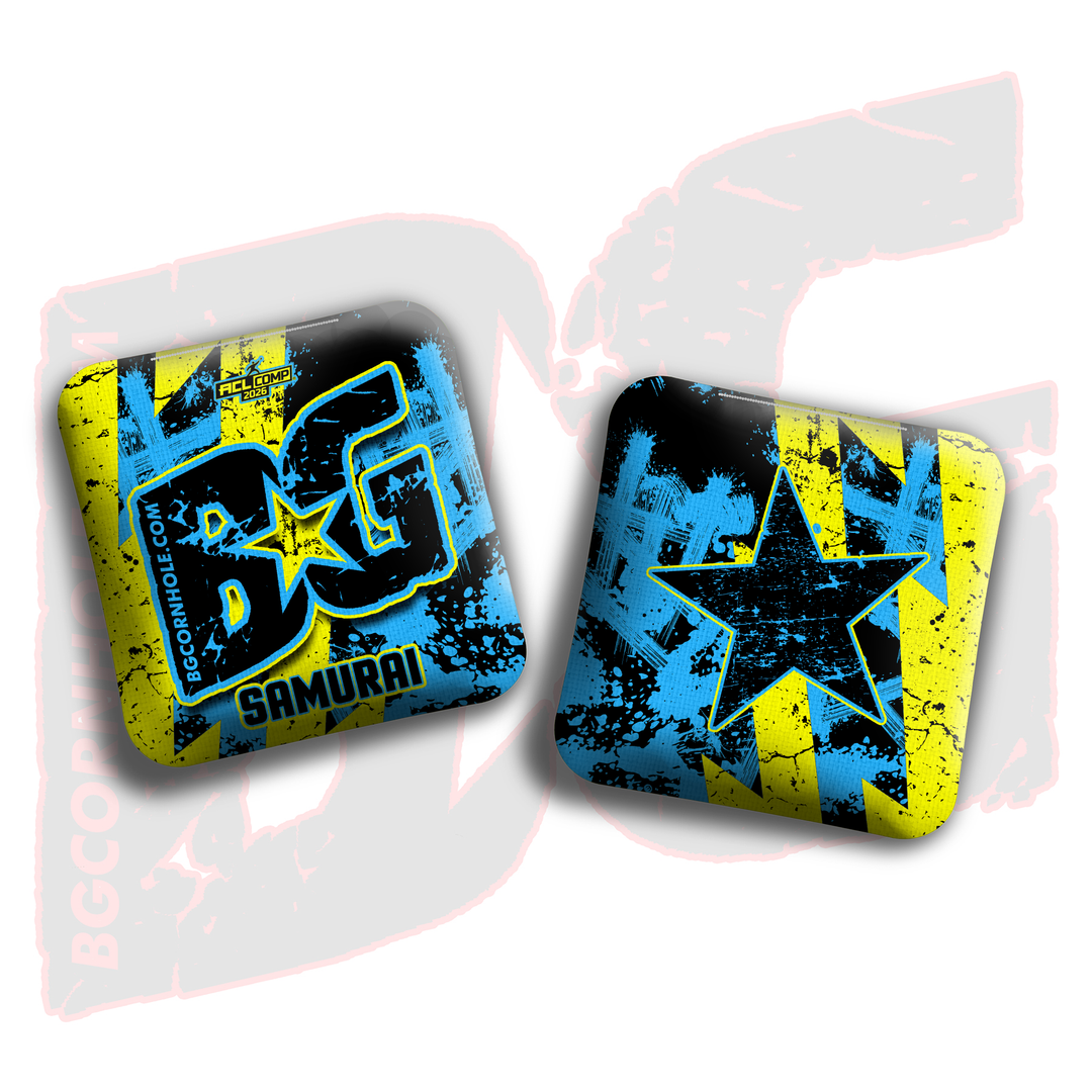 2026 BG Multiple Bag Models - "Bolt" - ACL Comp Stamped Cornhole Bags - SET OF 4 BAGS