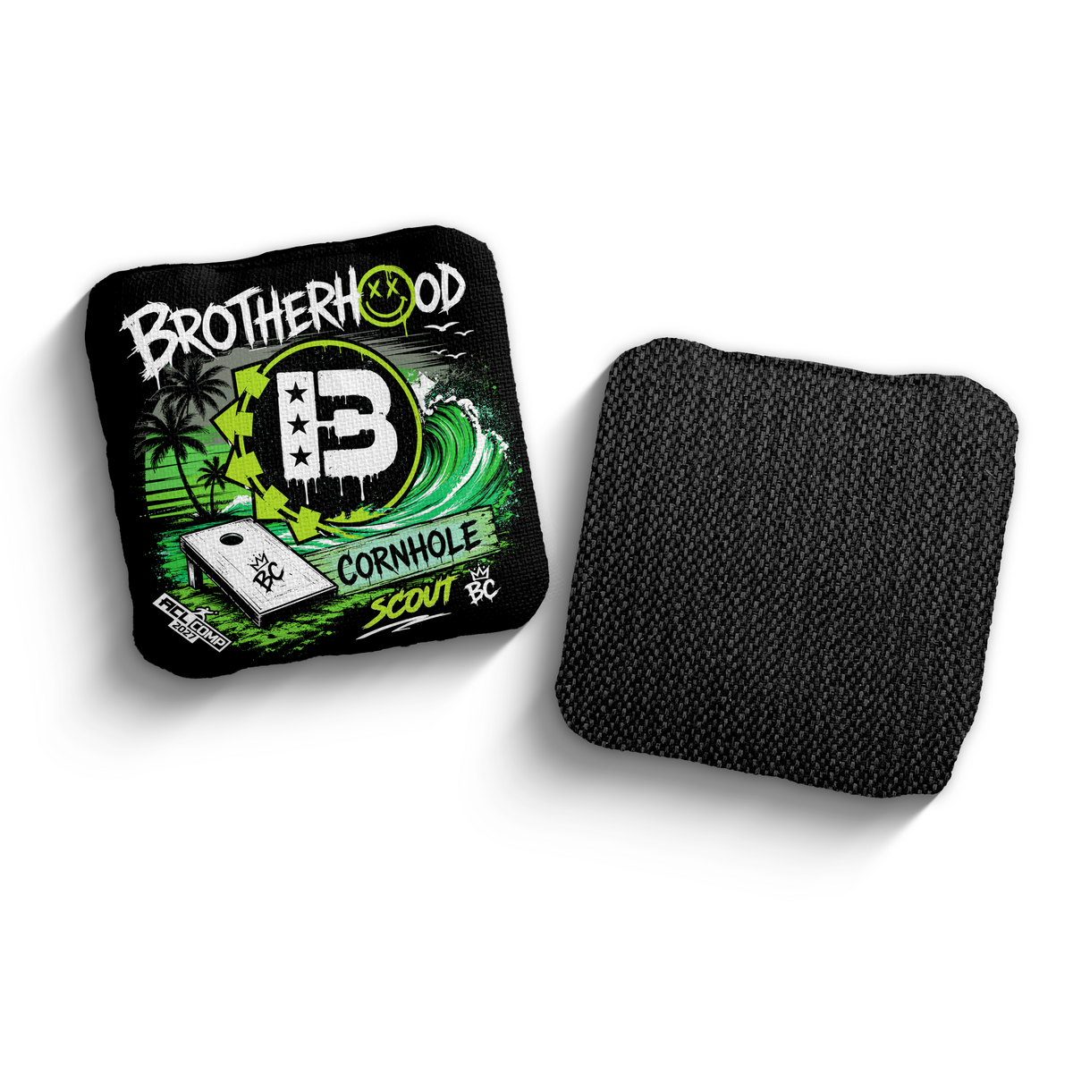2027 Brotherhood Cornhole Scout Beach Punk Edition ACL Comp Stamped Cornhole Bags