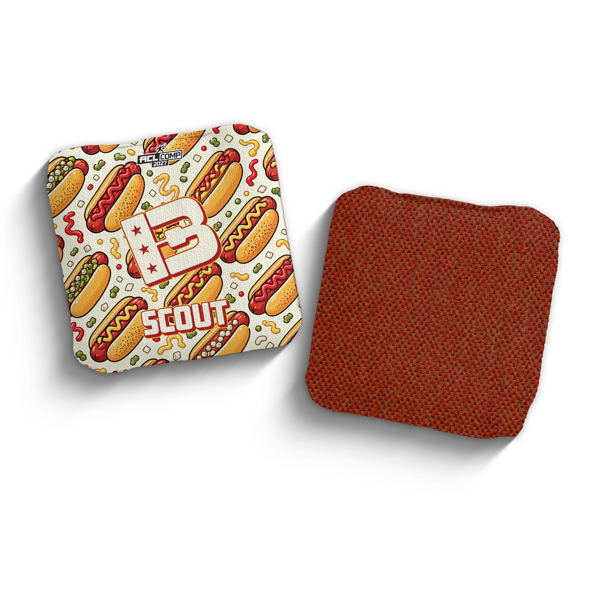 2027 Brotherhood Cornhole Scout "The Glizzy" Edition ACL Comp Stamped Cornhole Bags