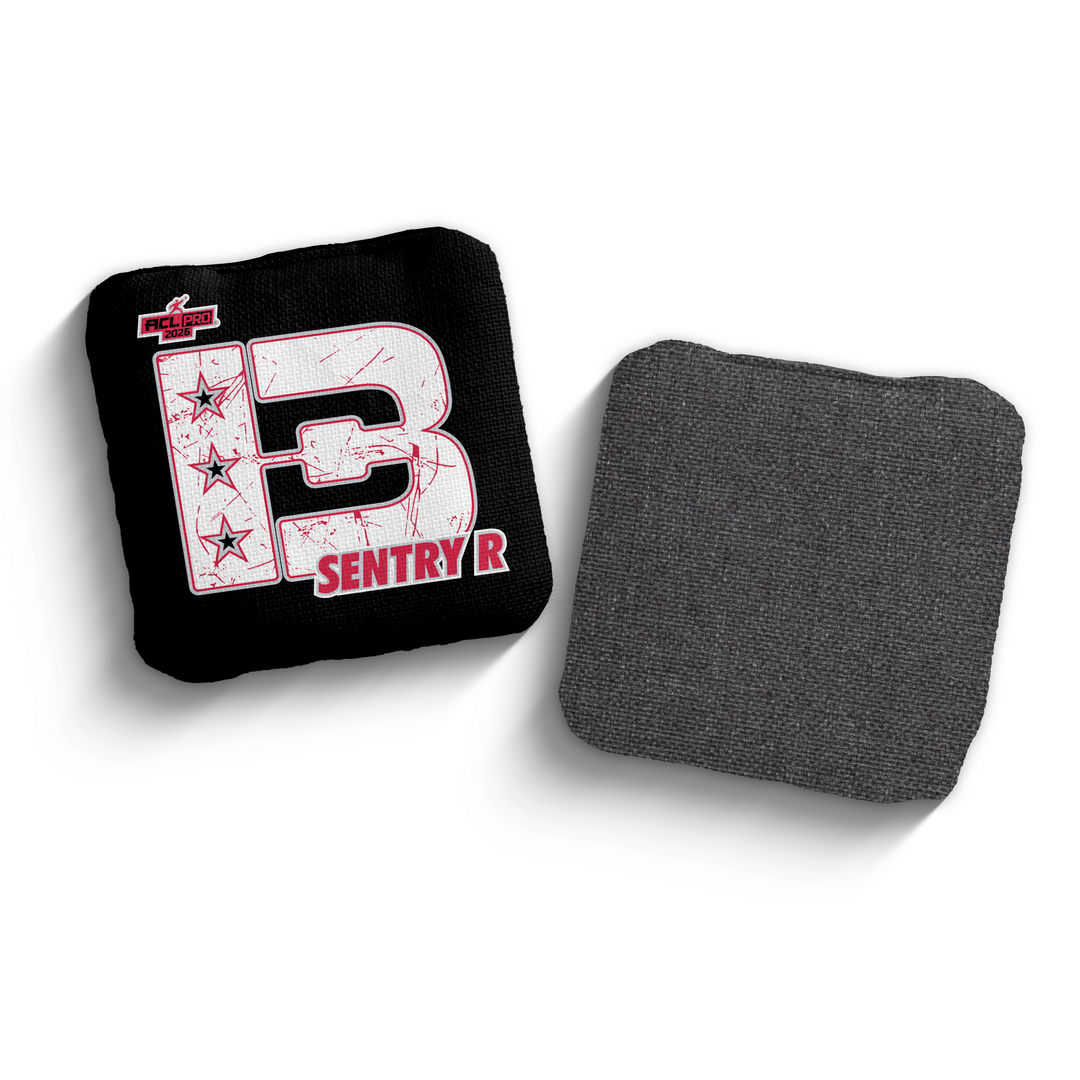 2026 Brotherhood Cornhole Sentry National South Division ACL Pro Stamped Cornhole Bags