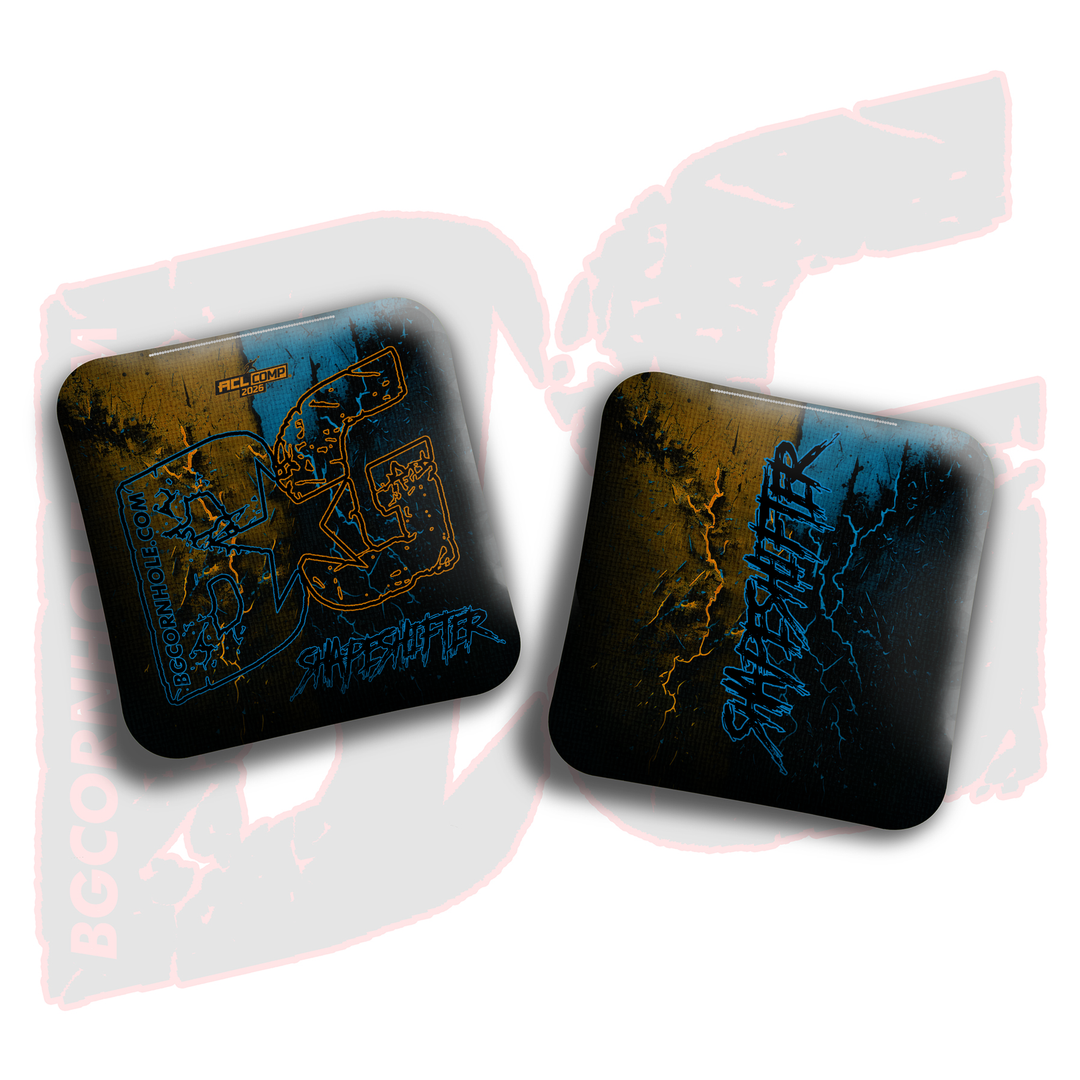 2026 BG Multiple Bag Models - "Devour" - ACL Comp Stamped Cornhole Bags - SET OF 4 BAGS