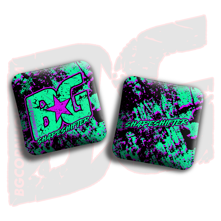 2026 BG Multiple Bag Models - "Grungy" - ACL Comp Stamped Cornhole Bags - SET OF 4 BAGS