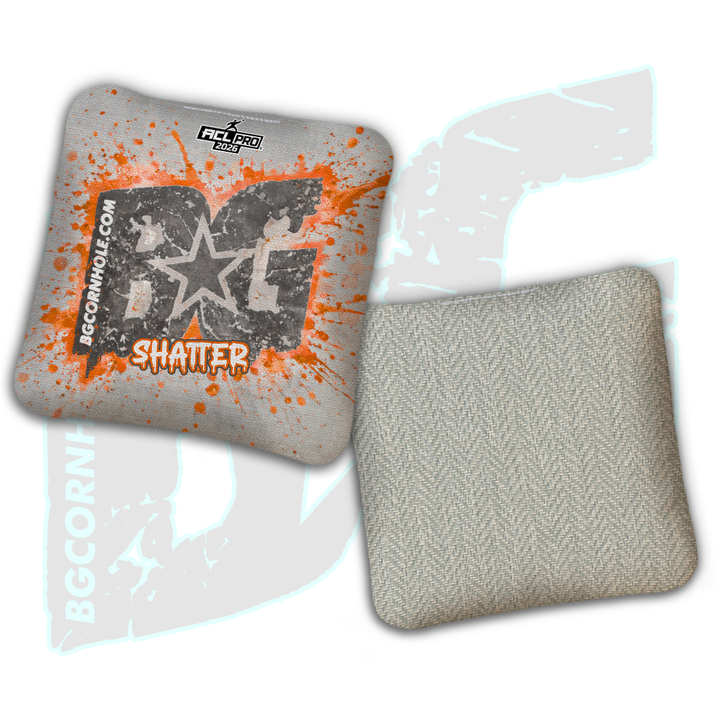 2026 BG Multiple Bag Models "Drip Splatter" - ACL Pro Stamped Cornhole Bags - SET OF 4 BAGS