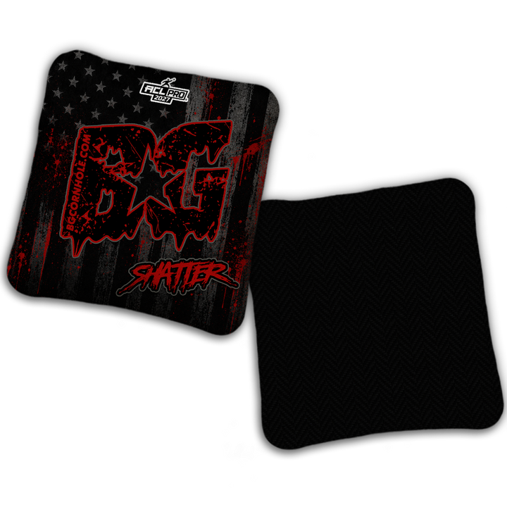 2027 BG Multiple Bag Models "AMERICAN GRIT" - ACL Pro Stamped Cornhole Bags - SET OF 4 BAGS