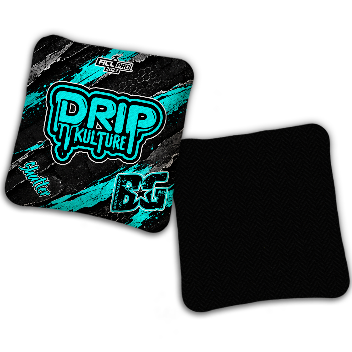 2027 Multiple Bag Models - DK x BG "OVERRIDE" - ACL Pro Stamped Cornhole Bags - Set of 4 Bags
