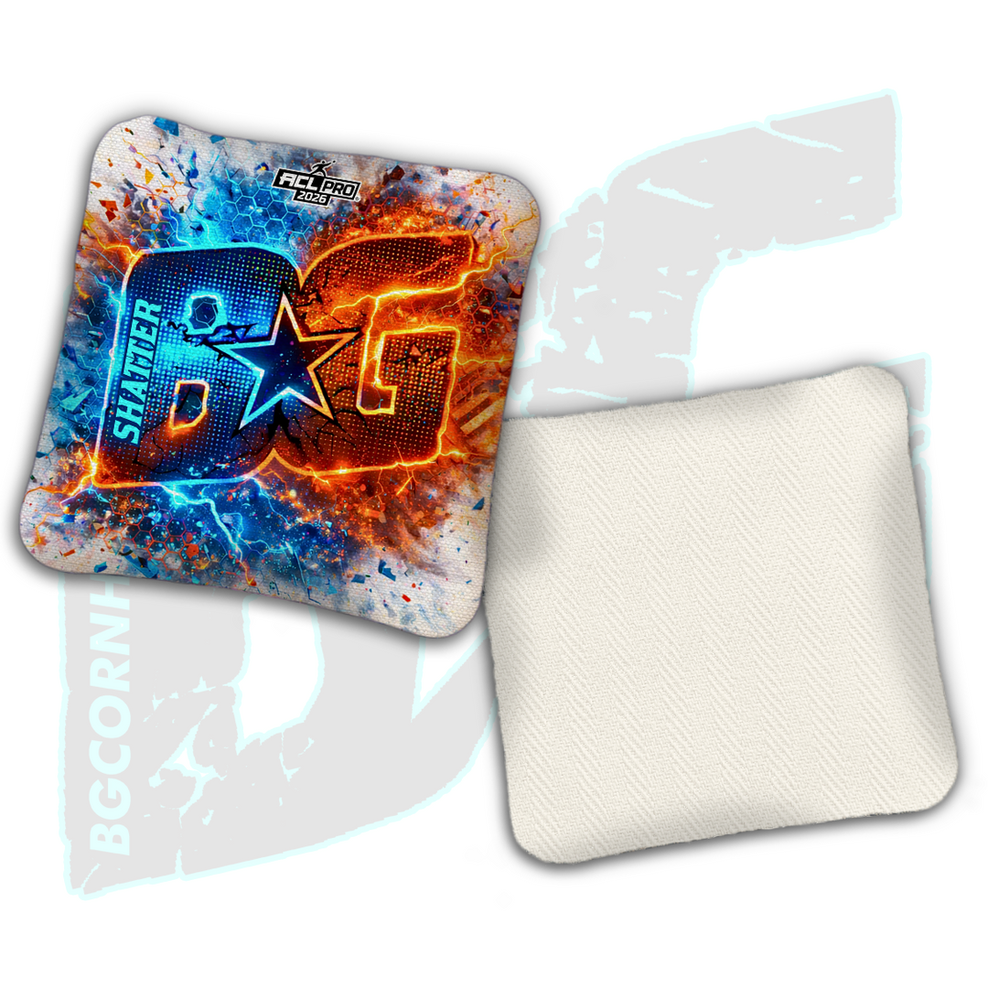 2026 BG Multiple Bag Models "Hypercore" - ACL Pro Stamped Cornhole Bags - SET OF 4 BAGS