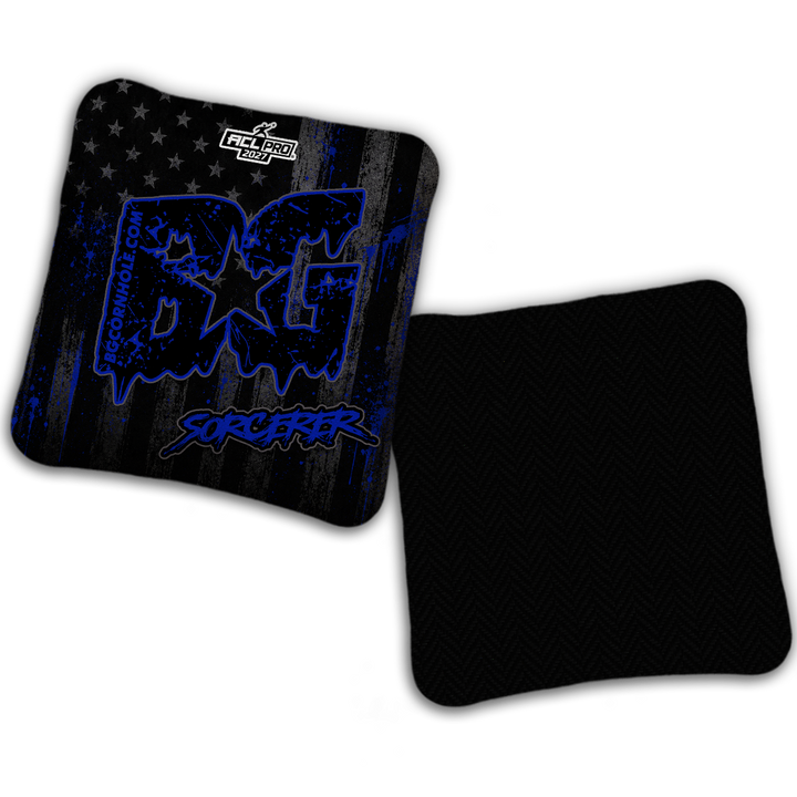 2027 BG Multiple Bag Models "AMERICAN GRIT" - ACL Pro Stamped Cornhole Bags - SET OF 4 BAGS