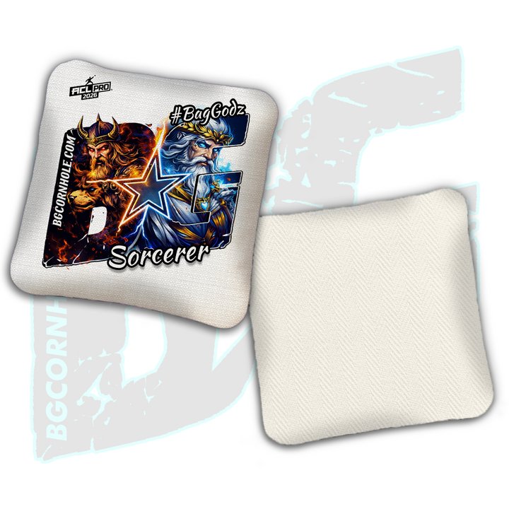 2026 BG Multiple Bag Models "Crossfire" - ACL Pro Stamped Cornhole Bags - SET OF 4 BAGS