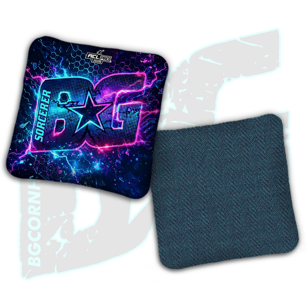 2026 BG Multiple Bag Models "Hypercore" - ACL Pro Stamped Cornhole Bags - SET OF 4 BAGS