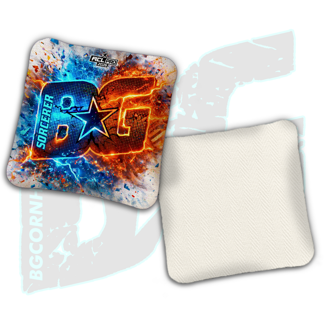 2026 BG Multiple Bag Models "Hypercore" - ACL Pro Stamped Cornhole Bags - SET OF 4 BAGS