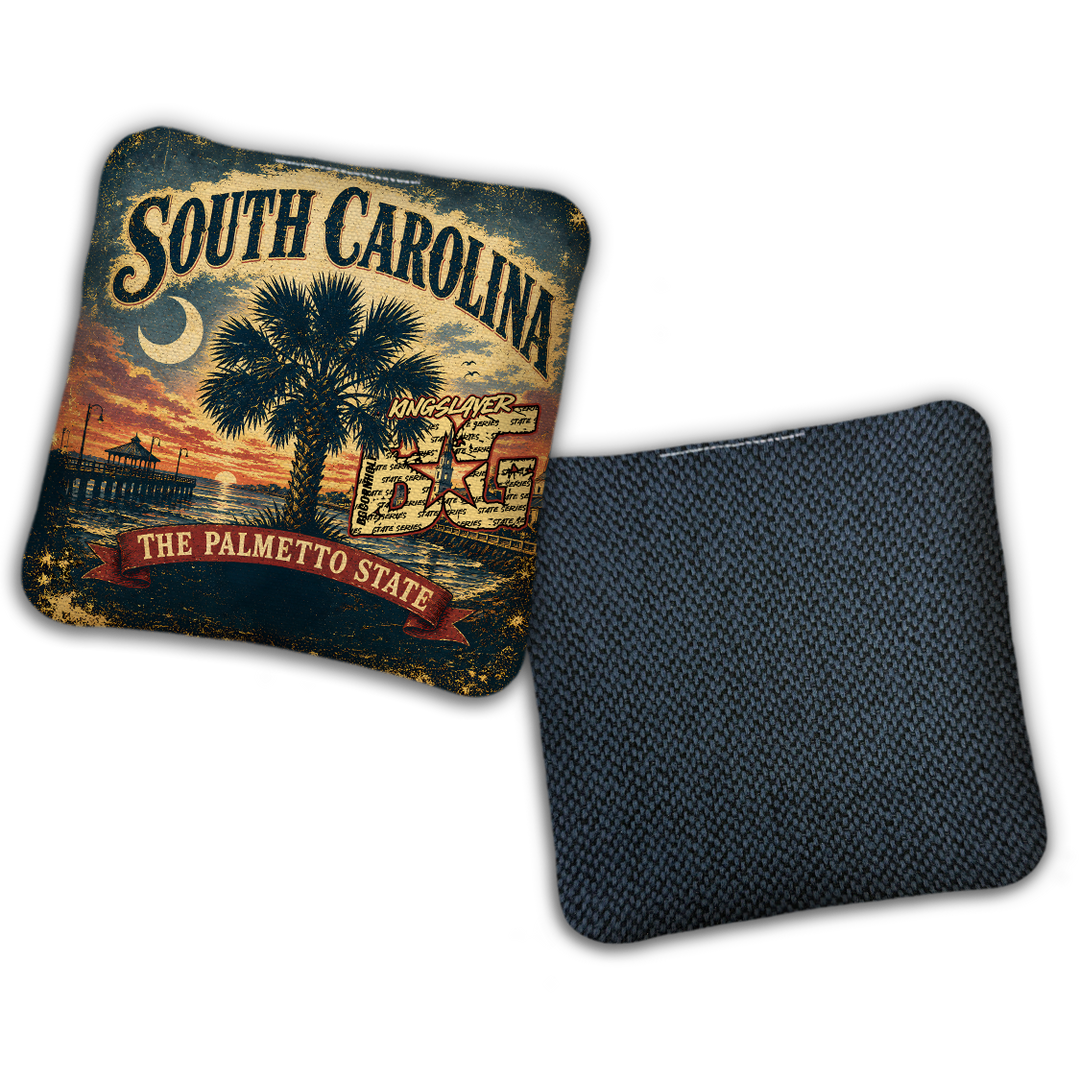 2027 BG Multiple Bag Models "SOUTH CAROLINA" - ACL Pro Stamped Cornhole Bags - SET OF 4 BAGS
