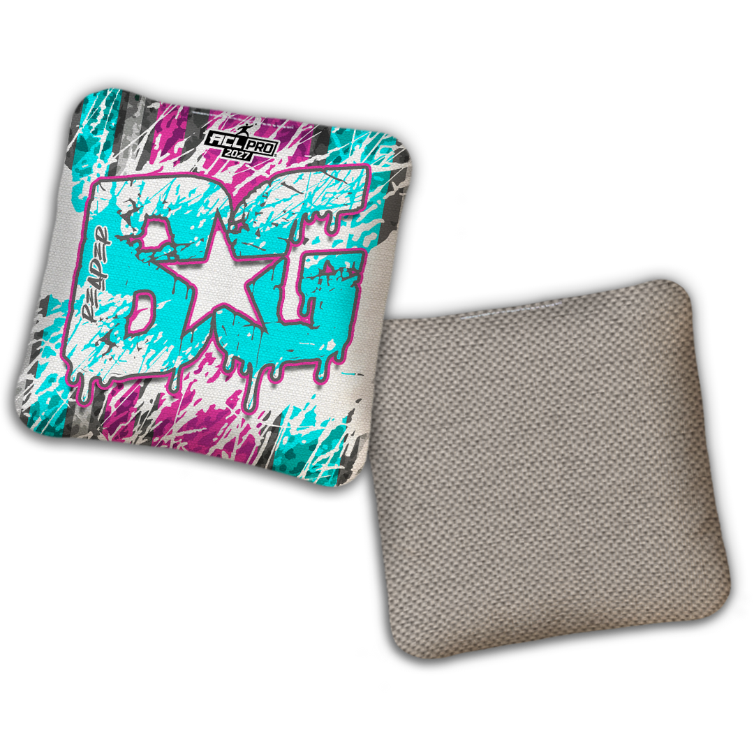 2027 BG Multiple Bag Models "SPLASH ZONE" - ACL Pro Stamped Cornhole Bags - SET OF 4 BAGS
