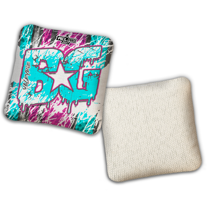 2027 BG Multiple Bag Models "SPLASH ZONE" - ACL Pro Stamped Cornhole Bags - SET OF 4 BAGS