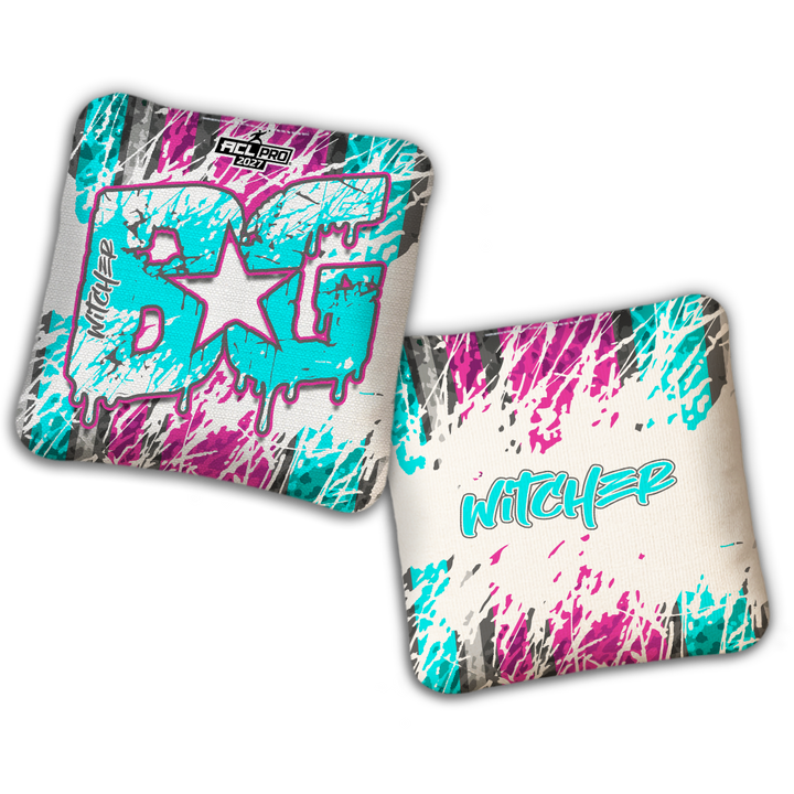 2027 BG Multiple Bag Models "SPLASH ZONE" - ACL Pro Stamped Cornhole Bags - SET OF 4 BAGS