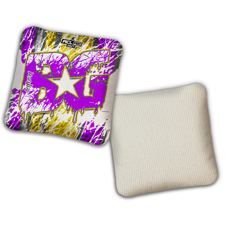 2027 BG Multiple Bag Models "SPLASH ZONE" - ACL Pro Stamped Cornhole Bags - SET OF 4 BAGS
