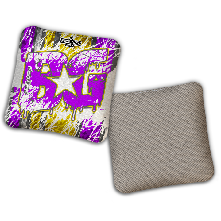 2027 BG Multiple Bag Models "SPLASH ZONE" - ACL Pro Stamped Cornhole Bags - SET OF 4 BAGS