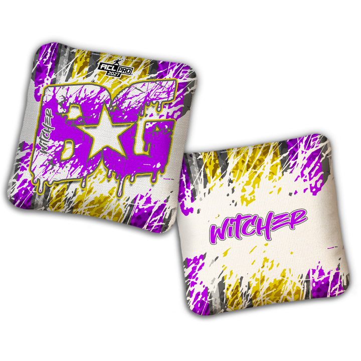 2027 BG Multiple Bag Models "SPLASH ZONE" - ACL Pro Stamped Cornhole Bags - SET OF 4 BAGS