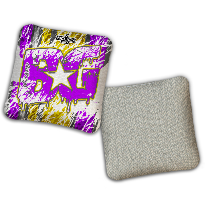 2027 BG Multiple Bag Models "SPLASH ZONE" - ACL Pro Stamped Cornhole Bags - SET OF 4 BAGS
