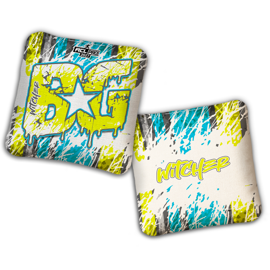 2027 BG Multiple Bag Models "SPLASH ZONE" - ACL Pro Stamped Cornhole Bags - SET OF 4 BAGS