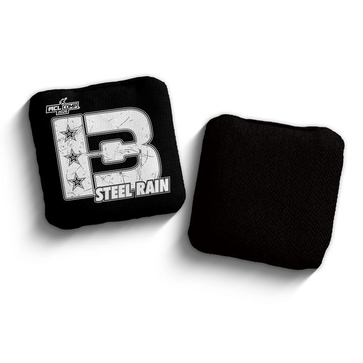 2026 Brotherhood Cornhole Steel Rain American West Division ACL Comp Stamped Cornhole Bags