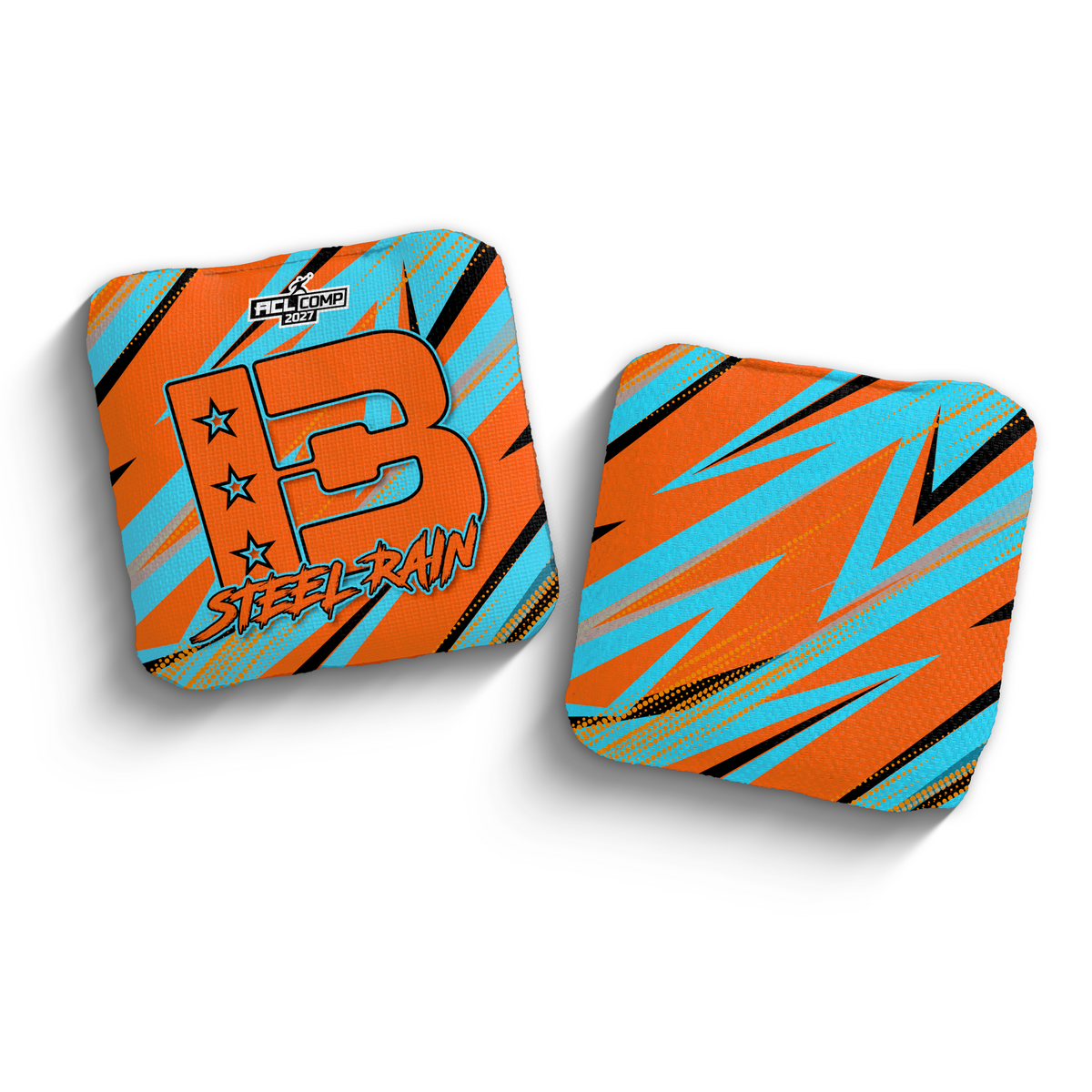 2027 Brotherhood Cornhole Steel Rain Chaos Edition ACL Comp Stamped Cornhole Bags