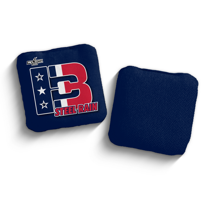 2026 Brotherhood Cornhole Steel Rain American South Division ACL Comp Stamped Cornhole Bags