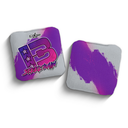 2027 Brotherhood Cornhole Steel Rain Grunge Gradient Edition | ACL Comp
