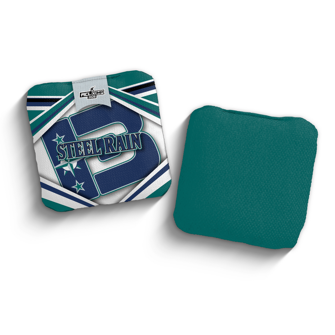2026 Brotherhood Cornhole Steel Rain — Home Run Series II | ACL Comp