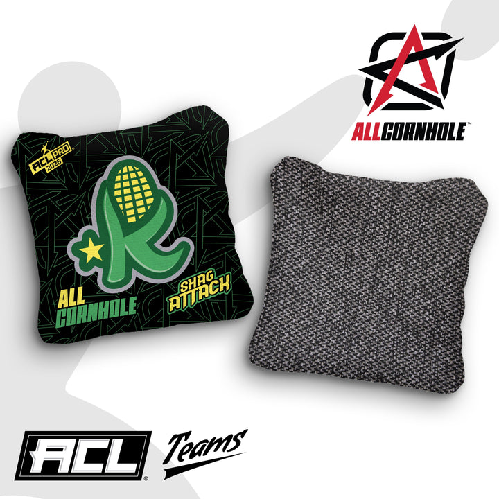 2026 AllCornhole Shag Attack - "Kentucky Kernels" - ACL Pro Stamped Cornhole Bags - SET OF 4 BAGS