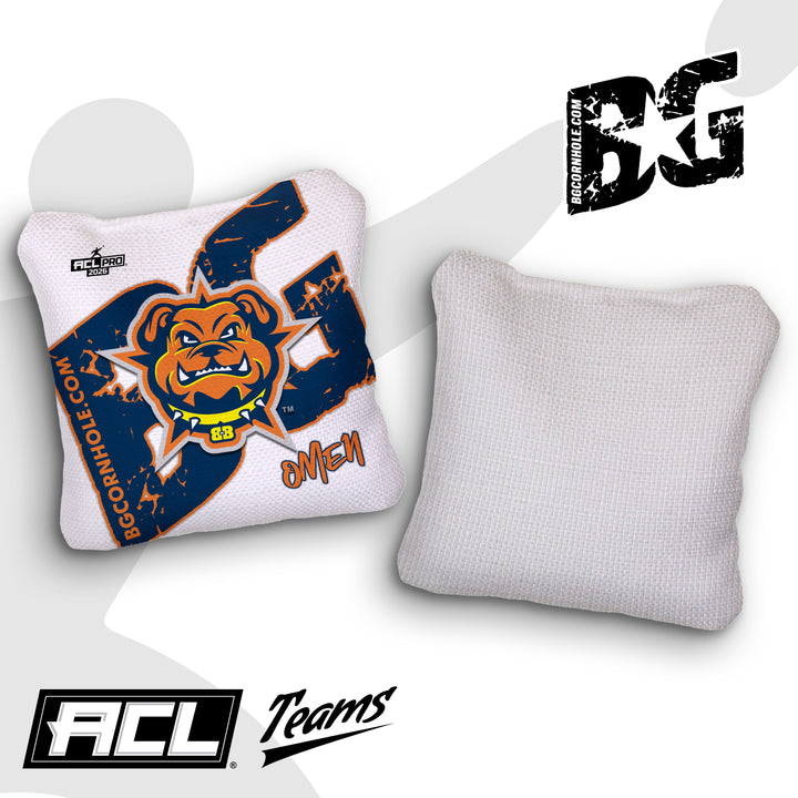 2026 BG Multiple Bag Models "Texas Bully Baggers" - ACL Pro Stamped Cornhole Bags - SET OF 4 BAGS