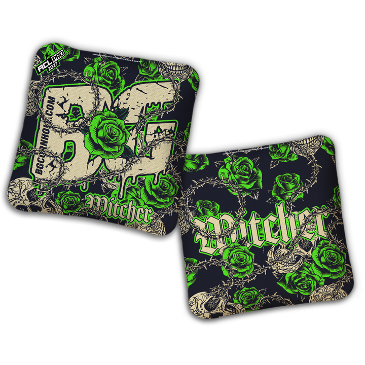 2027 BG Multiple Bag Models "THORNS AND ROSES" - ACL Pro Stamped Cornhole Bags - SET OF 4 BAGS