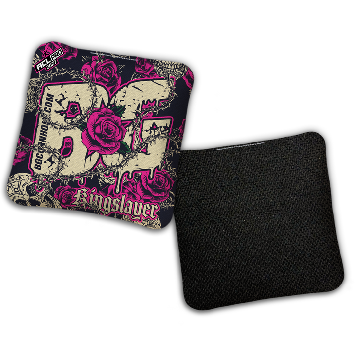 2027 BG Multiple Bag Models "THORNS AND ROSES" - ACL Pro Stamped Cornhole Bags - SET OF 4 BAGS