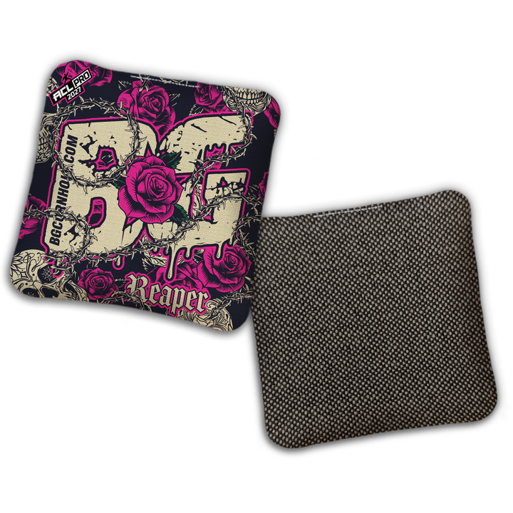 2027 BG Multiple Bag Models "THORNS AND ROSES" - ACL Pro Stamped Cornhole Bags - SET OF 4 BAGS