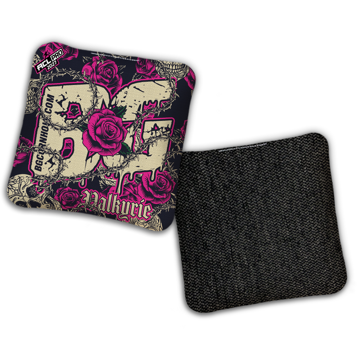 2027 BG Multiple Bag Models "THORNS AND ROSES" - ACL Pro Stamped Cornhole Bags - SET OF 4 BAGS
