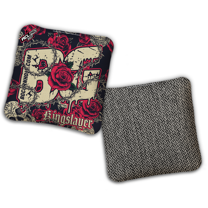2027 BG Multiple Bag Models "THORNS AND ROSES" - ACL Pro Stamped Cornhole Bags - SET OF 4 BAGS