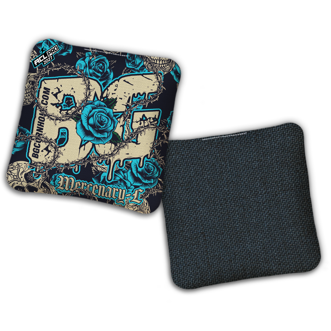 2027 BG Multiple Bag Models "THORNS AND ROSES" - ACL Pro Stamped Cornhole Bags - SET OF 4 BAGS