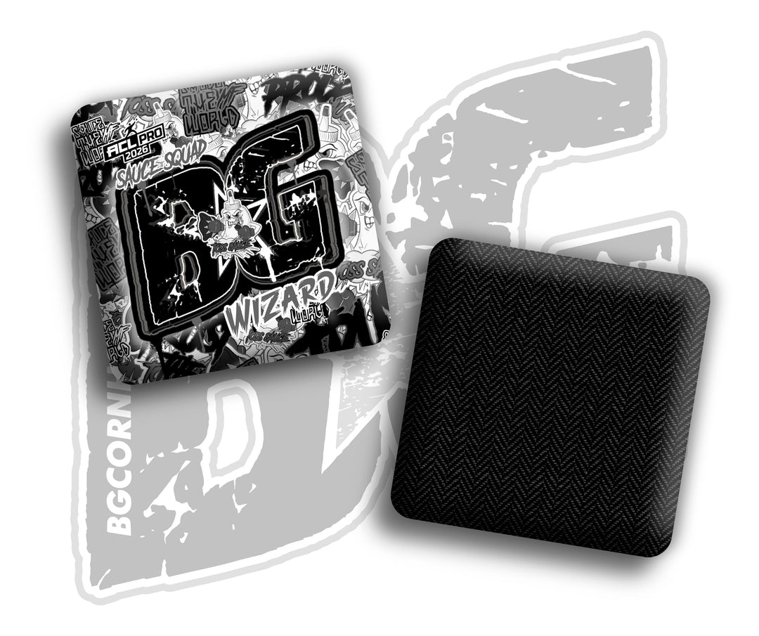 2026 BG Multiple Bag Models "Sticker Rush" Collab - ACL Pro Stamped Cornhole Bags - SET OF 4 BAGS