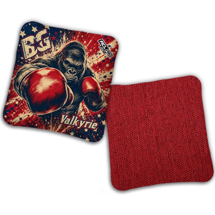 2027 BG Multiple Bag Models "AMERICAN FIGHTER" - ACL Pro Stamped Cornhole Bags - SET OF 4 BAGS