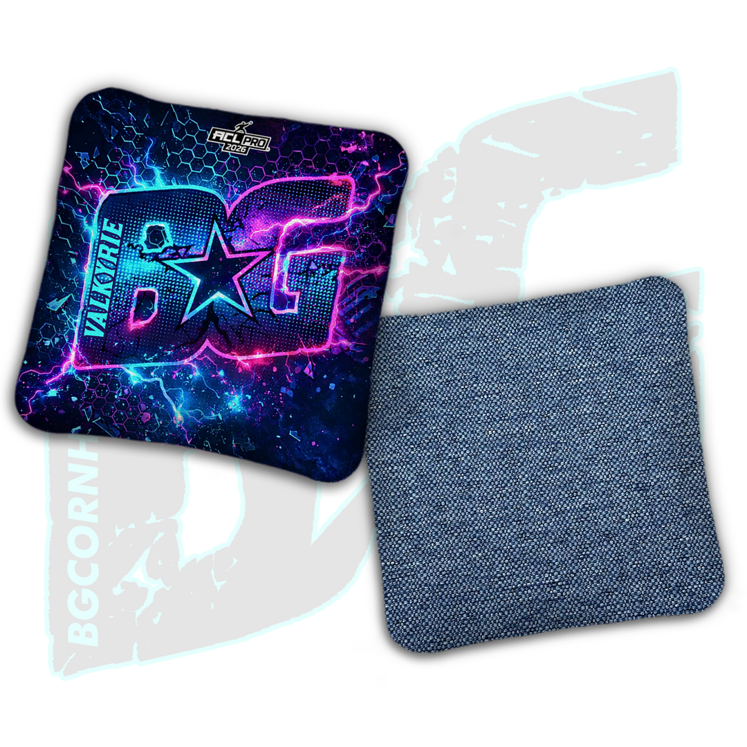 2026 BG Multiple Bag Models "Hypercore" - ACL Pro Stamped Cornhole Bags - SET OF 4 BAGS