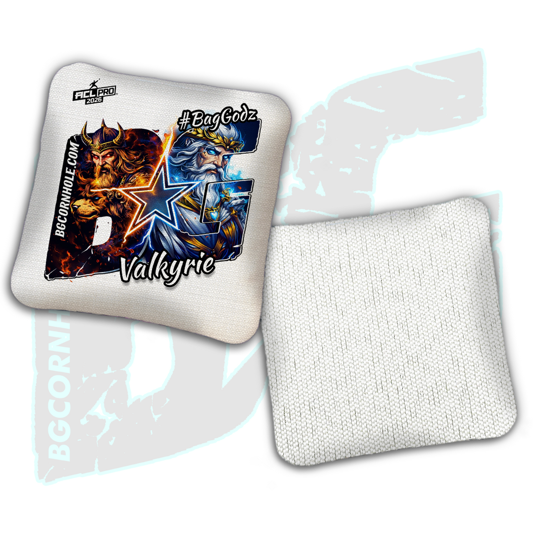 2026 BG Multiple Bag Models "Crossfire" - ACL Pro Stamped Cornhole Bags - SET OF 4 BAGS